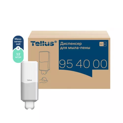 954000 Tellus диспенсер для мыла-пены, белый 