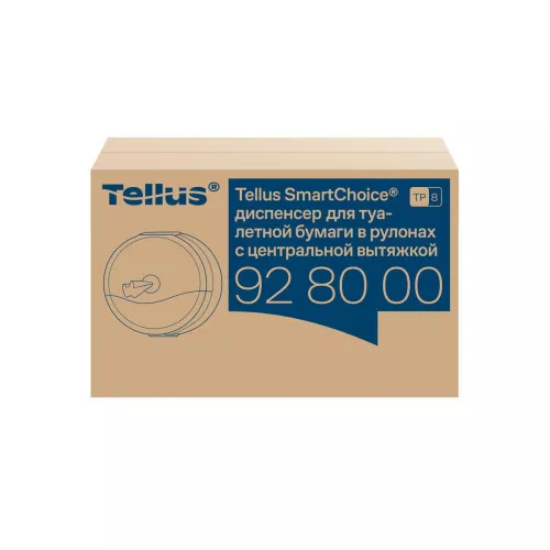 928000 Tellus SmartChoice® диспенсер для туалетной бумаги в рулонах с центральной вытяжкой, белый