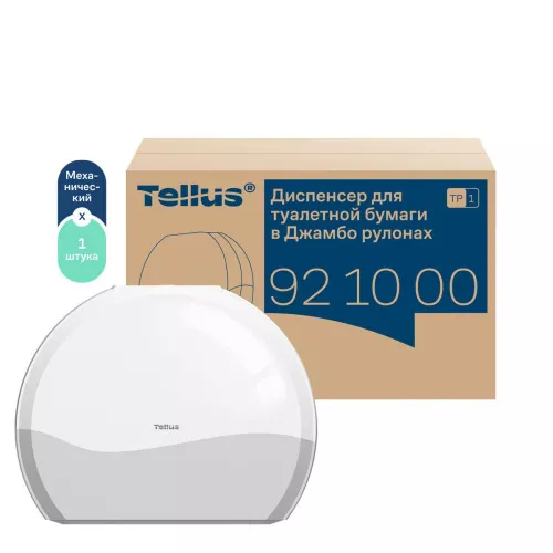 921000 TP1 Диспенсер для туалетной бумаги в Джамбо рулонах Tellus, белый