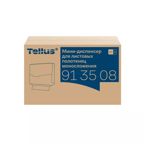 913508 HT3 Диспенсер-мини для листовых полотенец Tellus моносложения, черный
